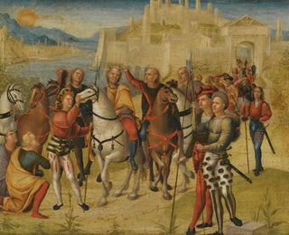 The Crowning of Darius - Niccolò Giolfino — artwork view