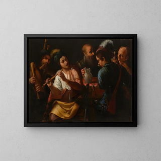 a concert - Niccolò Tornioli — framed artwork on a wall