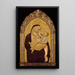 Virgin and Child - Niccolò di Pietro Gerini — framed artwork on a wall