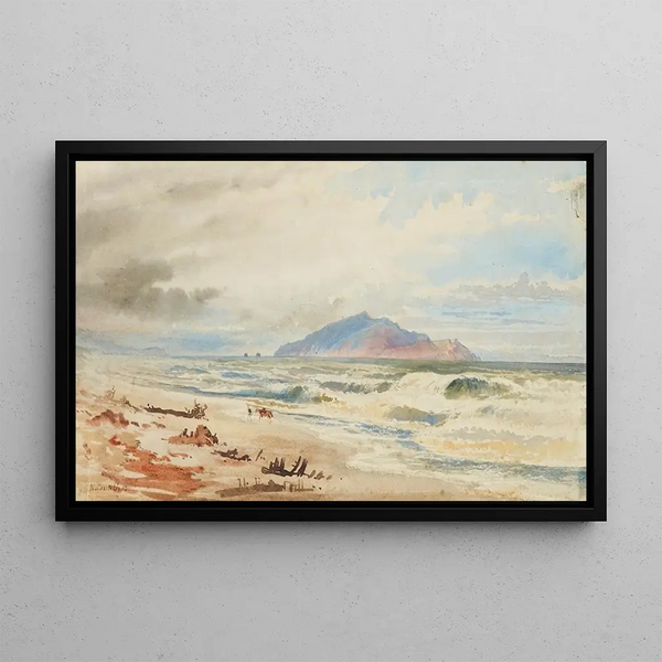 Kapiti - Nicholas Chevalier — framed artwork on a wall