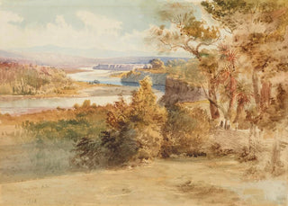 High Rangitikei Painting - Nicholas Chevalier — artwork view