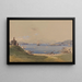 View of Plymouth Sound from the Hoe - Nicholas Condy — framed artwork on a wall