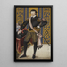 Sir Robert Dudley, Duke of Northumberland - Nicholas Hilliard — framed artwork on a wall