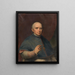 Portrait painting of Daniel Murray, Archbishop of Dublin - Nicholas Joseph Crowley — framed artwork on a wall