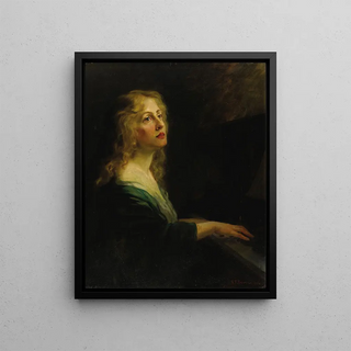 Nicholas Richard Brewer - Woman at the Piano.webp