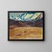 Plains of Depsang - Nicholas Roerich — framed artwork on a wall