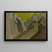L'ombre du maître - Nicholas Roerich — framed artwork on a wall