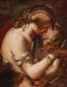 Venus and Cupid with a putto - Niccolò Bambini — artwork view