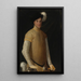 Portrait of a Young Man - Niccolò dell'Abate — framed artwork on a wall