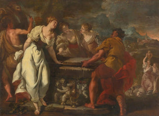 Rachel and Jacob at the Well - Nicola Grassi — artwork view