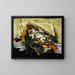 Flowers artificial - Nicola Victor Ziroli — framed artwork on a wall