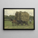 Hay Cart - Nicolaas Bastert — framed artwork on a wall