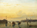 numerous skaters near a city - Nicolaas Johannes Roosenboom — artwork view