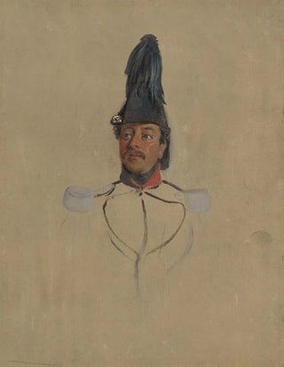 Nicolaas Pieneman - Portretstudie van kapitein TS Nabal.webp