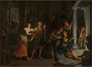 The reniement of Saint Peter - Nicolaas Verkolje — artwork view