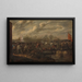 Infantry Skirmish during the Eighty Years' War - Nicolaas van Eyck II — framed artwork on a wall