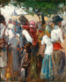 A market scene - Nicolae Vermont — artwork view