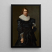 Portrait of a Man - Nicolaes Eliasz Pickenoy — framed artwork on a wall