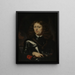 Admiral Jacob Binkes - Nicolaes Maes — framed artwork on a wall