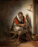 Spinster - Nicolaes Maes — artwork view