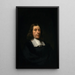 Portrait of a Man - Nicolaes Maes — framed artwork on a wall