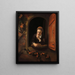 The Dreamer - Nicolaes Maes — framed artwork on a wall