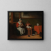 La Dentellière - Nicolaes Maes — framed artwork on a wall