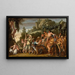 The Triumph of Bacchus - Nicolaes Moeyaert — framed artwork on a wall