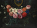 a Garland of Flowers Surrounding a Cartouche with the Virgin and Child - Nicolaes van Verendael — artwork view