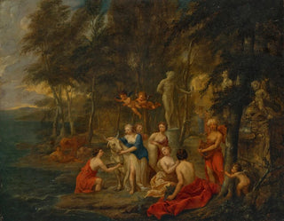 Europe and the Bull - Nicolaes Willing — artwork view