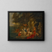 Europe and the Bull - Nicolaes Willing — framed artwork on a wall
