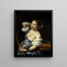 Diane en chasseresse - Nicolaes van Helt Stockade — framed artwork on a wall