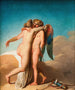 Cupid and Psyche Embracing - Nicolai Abildgaard — artwork view