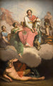 Frederik V Painting as a patron of sciences and arts - Nicolai Abildgaard — artwork view