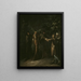 Ludvig Holberg's Niels Klim's Journey to the Inner World - Nicolai Abildgaard — framed artwork on a wall