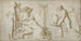 The King Priam Supplicating Achilles for Hector's Body - Nicolai Abildgaard — artwork view