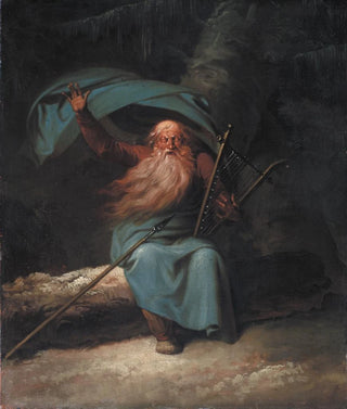 Nicolai Abildgaard - Ossian Singing His Swan Song.webp