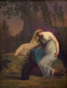the Greek poetess Sappho and the young girl of Mytilene - Nicolai Abildgaard — artwork view
