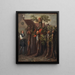 The Triumph of a Potuan whose reform proposal has been approved - Nicolai Abildgaard — framed artwork on a wall