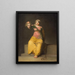 Theological Allegorical Figure - Nicolai Abildgaard — framed artwork on a wall