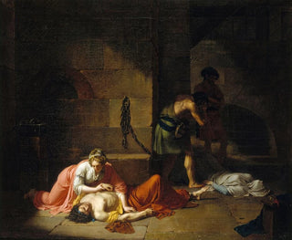 La Mort d'Agis - Nicolas-André Monsiau — artwork view