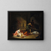 La Mort d'Agis - Nicolas-André Monsiau — framed artwork on a wall