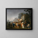 Comédiens ambulants - Nicolas-Antoine Taunay — framed artwork on a wall