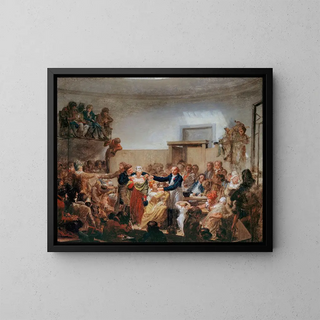 La consultation du docteur Antoine Dubois - Nicolas-Antoine Taunay — framed artwork on a wall