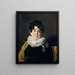 Portrait of the Marquise de Belas - Nicolas-Antoine Taunay — framed artwork on a wall