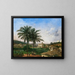 L'aqueduc de Rio de Janeiro - Nicolas-Antoine Taunay — framed artwork on a wall