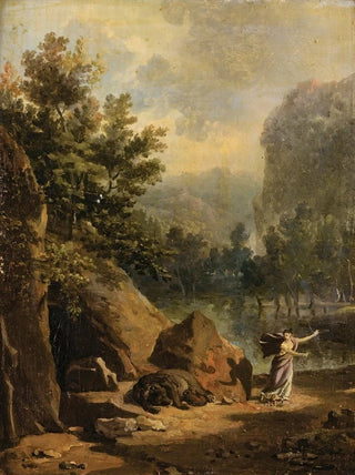 NicolasAntoine Taunay - The Bearess A Frightened Young Lady.webp