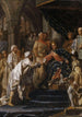 Saint Louis receiving the messengers of the Old Man of the Mountain - Nicolas-Guy Brenet — artwork view