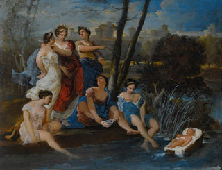 La découverte de Moïse - Nicolas-Pierre Loir — artwork view