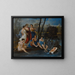 La découverte de Moïse - Nicolas-Pierre Loir — framed artwork on a wall